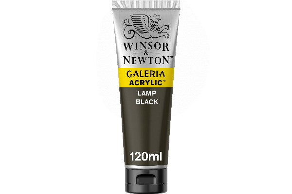 Galeria Acrylic 120Ml Lamp Black 337